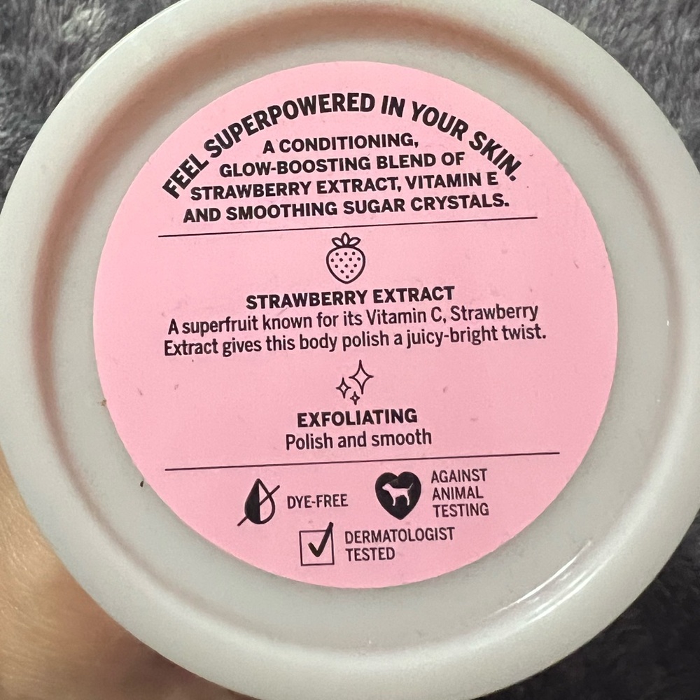 Victorias Secret PINK Berry Body Scrub Exfoliator - Picture 3 of 3